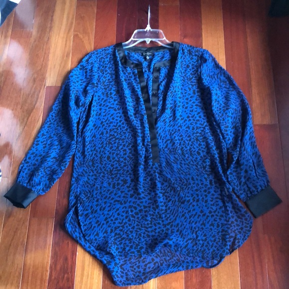 Animal print sheer top! - Picture 1 of 4